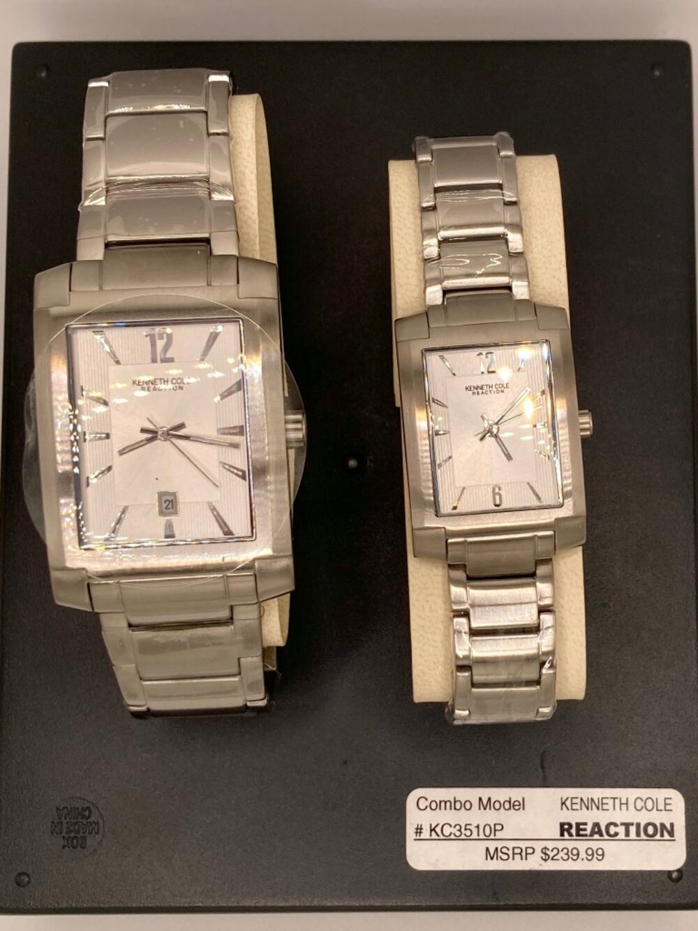 NIB Kenneth Cole Reaction His & Hers Watches